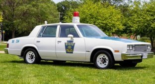 На чем ездили копы в восьмидесятых: Chevrolet Malibu пенсильванской полиции (18 фото + 1 видео)