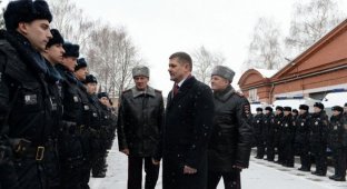 В Москве появился батальон «туристической полиции» (4 фото)