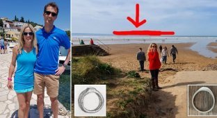 Британке вернули потерянное в океане обручальное кольцо в день годовщины свадьбы (5 фото)