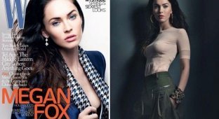 Меган Фокс (Megan Fox) в мартовском номере журнала W (27 фото)