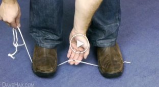 Как обрезать веревку