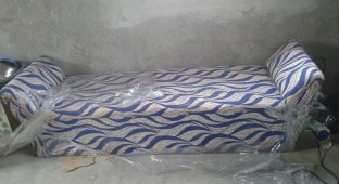 Фальшивые диваны от филиппинских мастеров (7 фото)