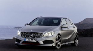 Компания Mercedes представила новый A-Class Concept (63 фото + 2 видео)