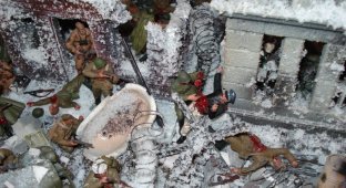 Сталинградская битва в миниатюре (37 фото)