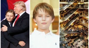 15 неизвестных фактов о жизни ребенка-миллиардера Бэррона Трампа (16 фото)