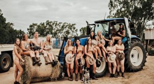 Австралийские студенты-ветеринары разделись для благотворительного календаря (19 фото)