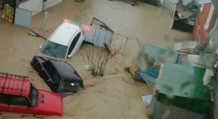 Страшное наводнение в Краснодарском крае (14 фото + видео)