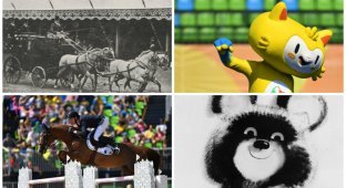 Олимпийские игры сейчас и в прошлом: 11 фотосравнений (23 фото)