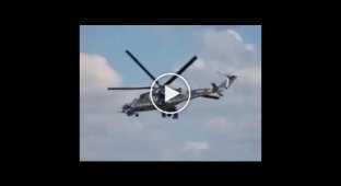 Вертолет и неподвижные лопасти