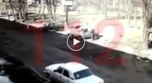 Бум! В Нижнекамске автомобиль взорвался сразу после того как хозяин сел в салон