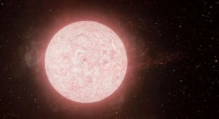 Астрономы впервые запечатлели, как взрывается красная звезда-сверхгигант (4 фото)