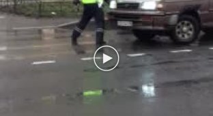 Полицейские открыли стрельбу по микроавтобусу в Петербурге (мат)