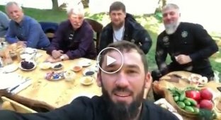 Губернатор Петербурга Полтавченко и Рамзан Кадыров скандируют вместе