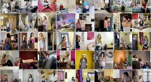 Девушки и их комнаты (Часть 2) (40 фото)