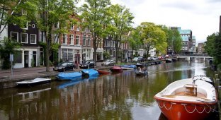 Амстердам. Каналы (17 фото)