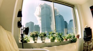 16 лет со дня теракта в Нью-Йорке: редкие фотографии башен-близнецов (21 фото)