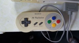 Найден редкий прототип игровой консоли Sony Playstation на базе Nintendo (6 фото)