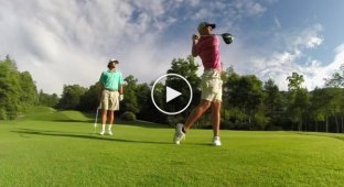 Как развлечь себя на поле для гольфа
