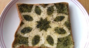 Креативные хлебные тосты - последний писк моды в Японии (14 фото)