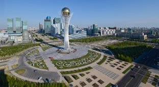 Казахстан: Астана с высоты (Часть 2) (47 фото)