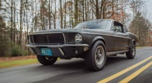 Самый дорогой Mustang в истории выставлен на аукцион — это оригинальный Bullitt Стива Маккуина (22 фото + 1 видео)
