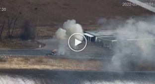 Уничтожение российских танков возле Бородянки Киевской области