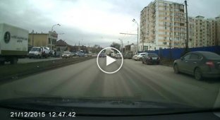 ДТП из-за разборок в Ростове-на-Дону