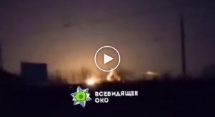 Ракетный удар по Луцку попал на видео. Ракеты прилетели предположительно с территории Белоруссии