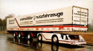 Steinwinter Supercargo - необычный грузовик, который так и остался концептом (8 фото)