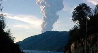 В Чили проснулся вулкан Калбуко (9 фото)
