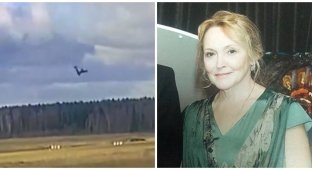 Появилось видео крушения самолета А-22, в котором находилась дочь советского генерала-майора авиации Покоевого (4 фото + 1 видео)