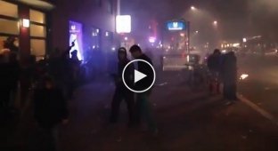 Ужасное поведение мигрантов с Ближнего востока во время новогодней ночи в Берлине