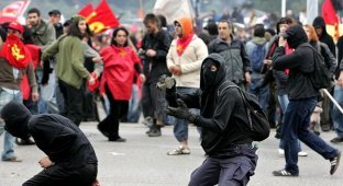Беспорядки в Германии (15 фото)