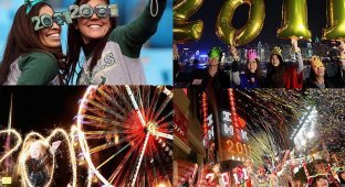 Празднование Нового 2011 года во всем мире (Часть 1) (34 фото)
