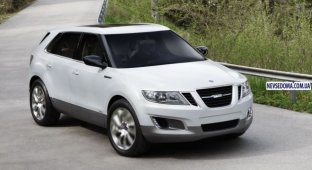 Saab будет выпускать компактный внедорожник (10 фото)
