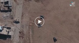 Беспилотный летательный аппарат принадлежащий Исламскому государству уничтожил хаммер