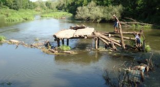 Мост смерти больше не угрожает жителям Орловской области (5 фото)