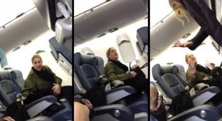 Авиапассажирку, требовавшую пересадить ее от плачущего ребенка, настигла мгновенная карма (7 фото + 1 видео)