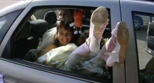 Свадебные прикольчики (20 фото)