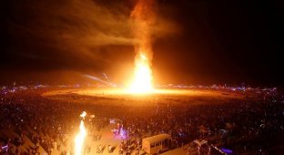 Сгореть на Burning Man. Рассказ очевидца трагедии (11 фото + 1 видео)