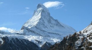 Швейцарские Альпы. Маттерхорн - самая фотографируемая гора в мире (32 фото)