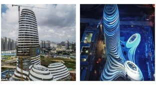 В Китае постоили небоскреб, который высмеяли в сети (7 фото)