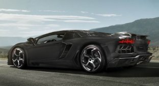 Lamborghini Aventador Carbonado от ателье Mansory (3 фото)