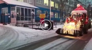 Как создают новогоднее настроение в Красноярске