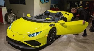 Блогер не смог дождаться, пока Lamborghini сделает Huracan Evo Speedster, и построил свой собственный (12 фото + 1 видео)
