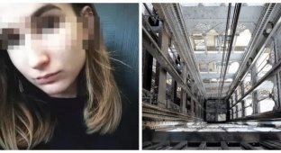 Петербурженка упала в шахту лифта торгового центра и провела там всю ночь (3 фото)