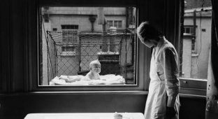 1934-1948 годы: Клетки для детей (6 фото)