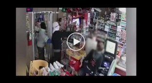 В США чернокожие пытались ограбить местный магазинчик