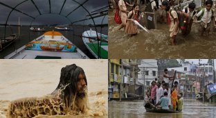 Сезон дождей в Индии (27 фото)