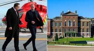 Принц Уильям разрешил вертолетам скорой помощи заправляться у своего дворца (5 фото)